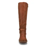 Womens Freydis Tall Riding Boot - Cognac