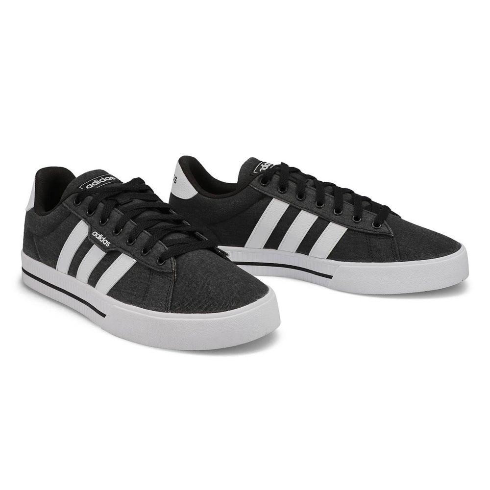 Mens Daily 3.0 Lace Up Sneaker - Black/White