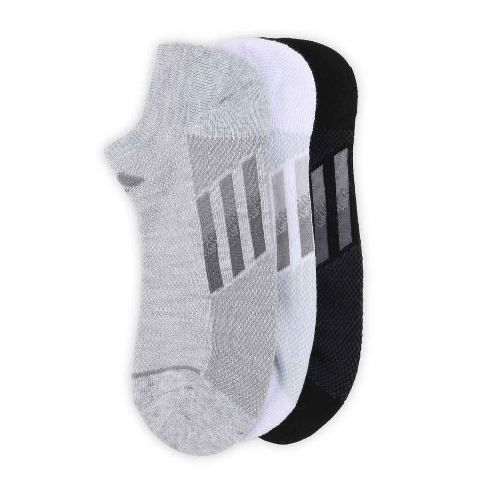 Womens Superlite Stripe 3 No Show Sock - 3 Pack