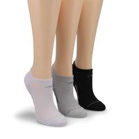 Womens Superlite Stripe 3 No Show Sock - 3 Pack