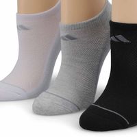 Womens Superlite Stripe 3 No Show Sock - 3 Pack