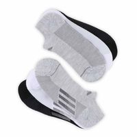 Womens Superlite Stripe 3 No Show Sock - 3 Pack