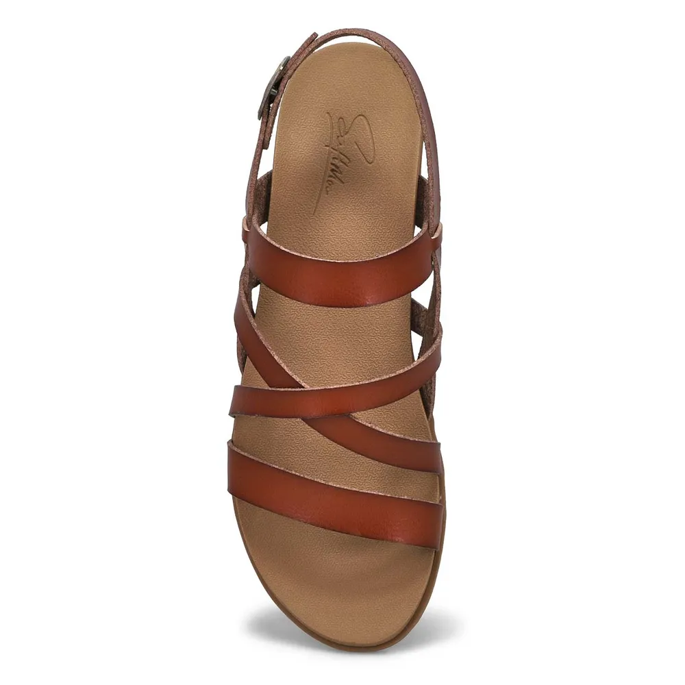 Womens Gracelynn Casual Sandal - Cognac