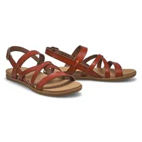 Womens Gracelynn Casual Sandal - Cognac