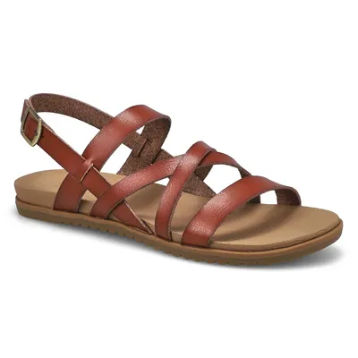 Womens Gracelynn Casual Sandal - Cognac