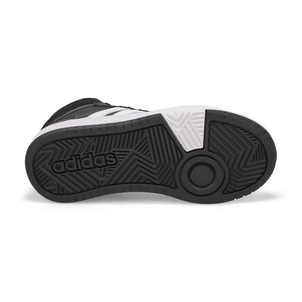 Kids Hoops Mid 3.0 K Sneaker - Black/White