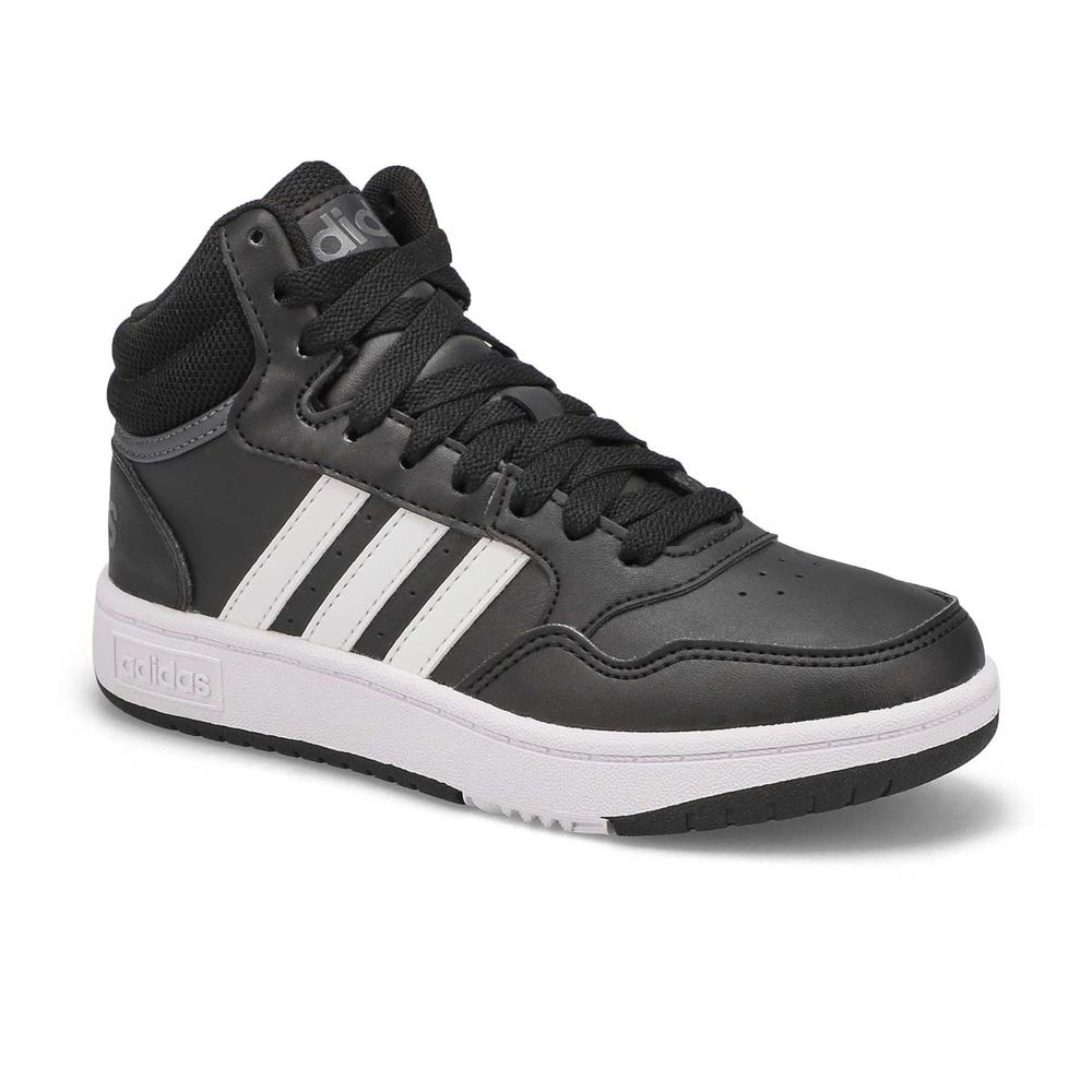 Kids Hoops Mid 3.0 K Sneaker - Black/White