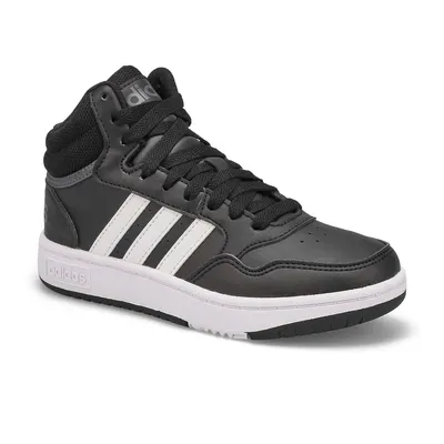 Kids Hoops Mid 3.0 K Sneaker - Black/White
