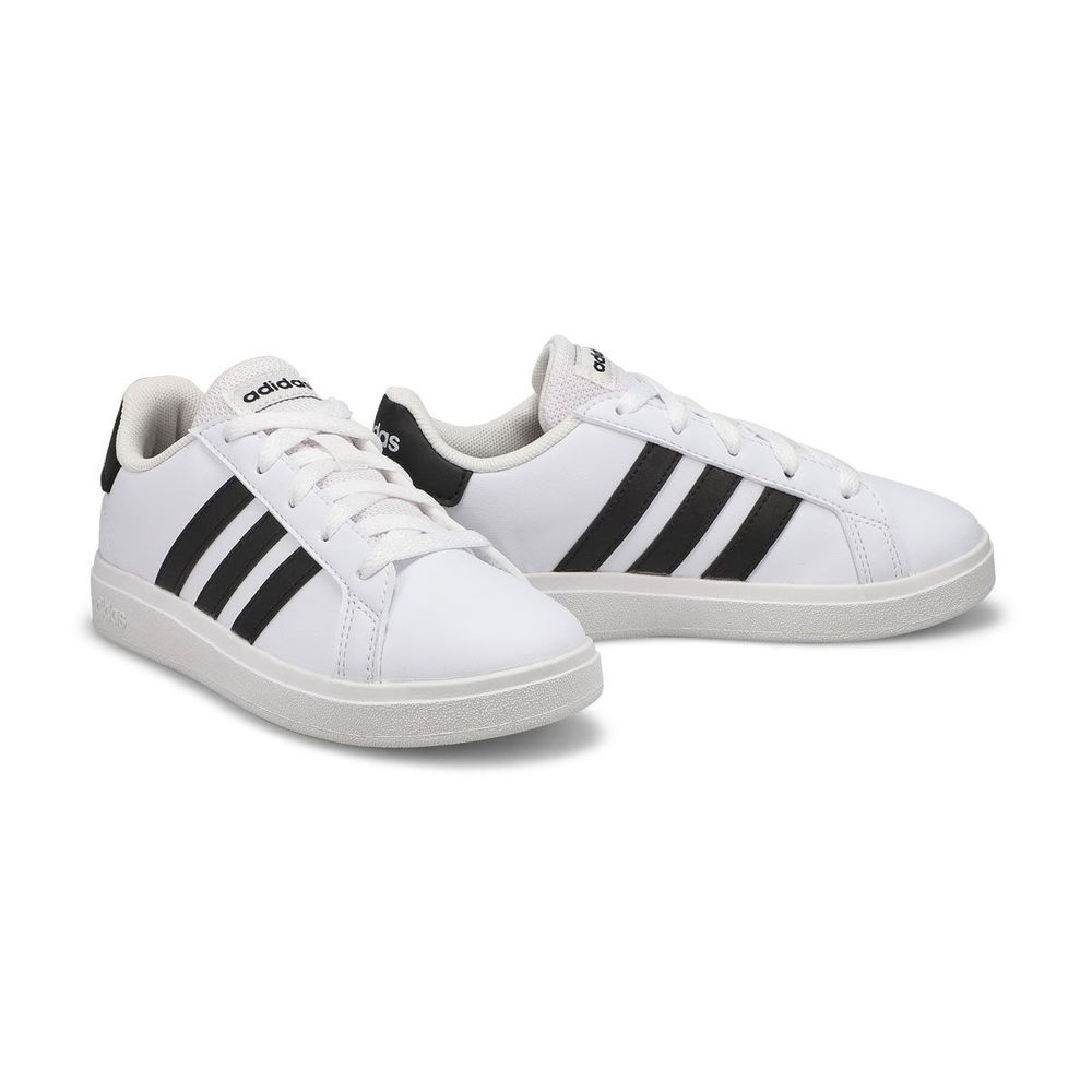 Kids Grand Court 2.0 K Sneaker - White/Black