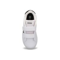 Infants Grand Court 2.0 CF Sneaker - White/Black