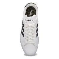 Mens Grand Court 2.0 Lace Up Sneaker - White/Black