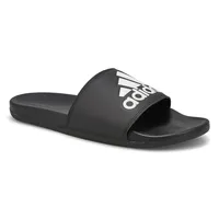 Mens Adilette Comfort Slide Sandal - Black/White