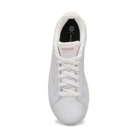 Girls Grand Court 2.0 K Sneaker - White/Pink