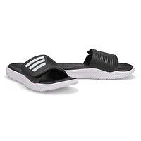 Mens Alphabounce Slide 2.0 Sandal - Black/White