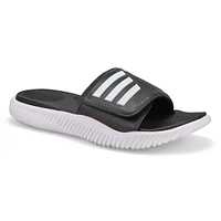 Mens Alphabounce Slide 2.0 Sandal - Black/White