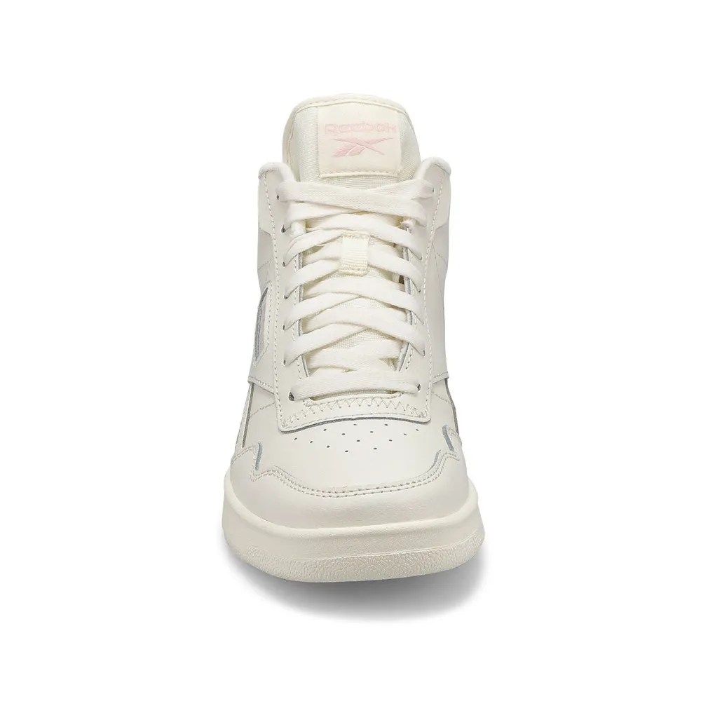 Reebok Womens Club High Top Sneaker - Chalk/Pink