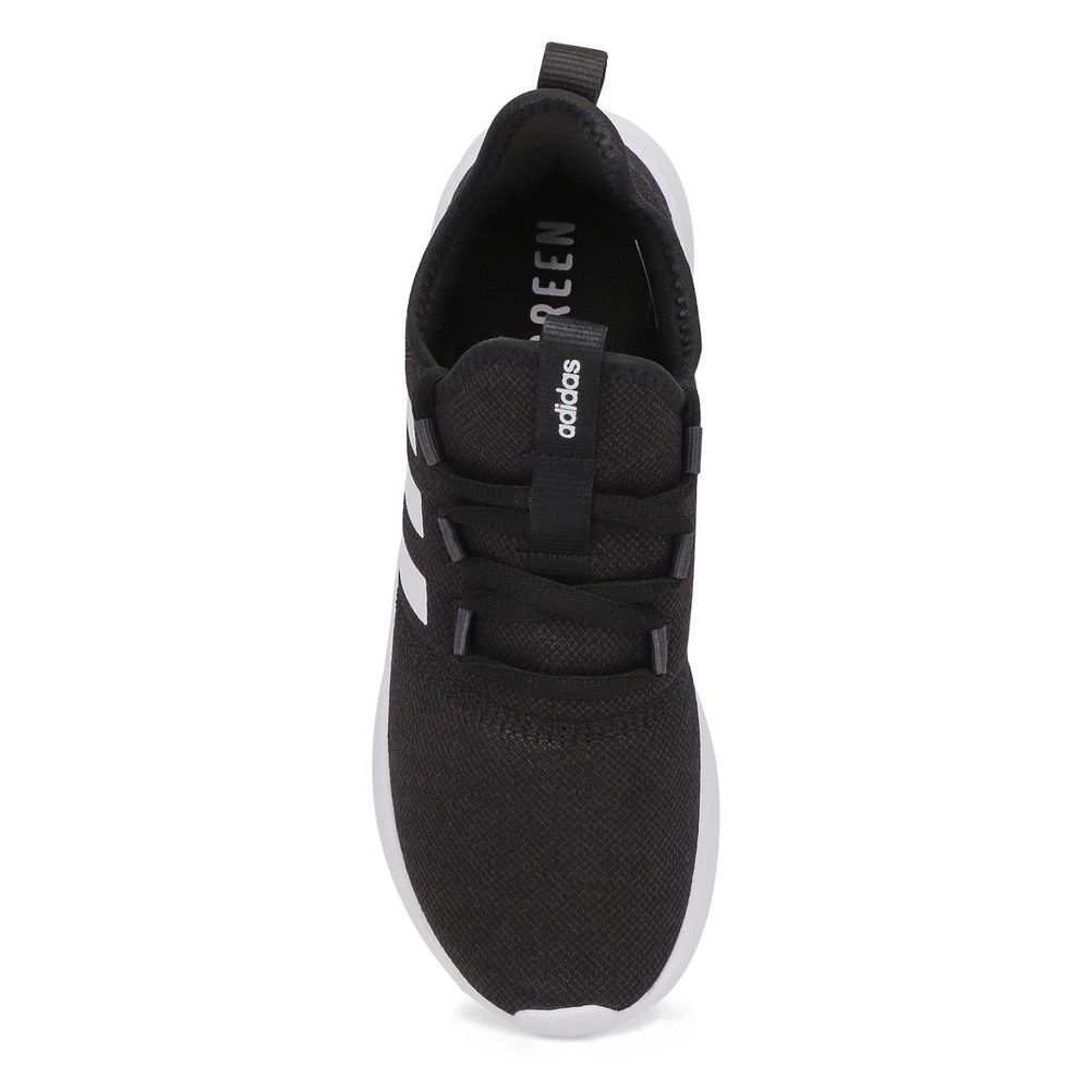 Womens Cloudfoam Pure Sneaker - Black/White