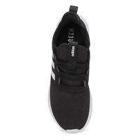 Womens Cloudfoam Pure Sneaker - Black/White