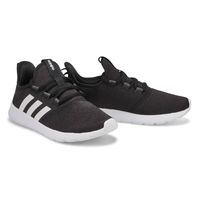 Womens Cloudfoam Pure Sneaker - Black/White