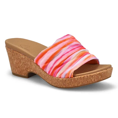 Womens Hayley Wedge Sandal - Multi