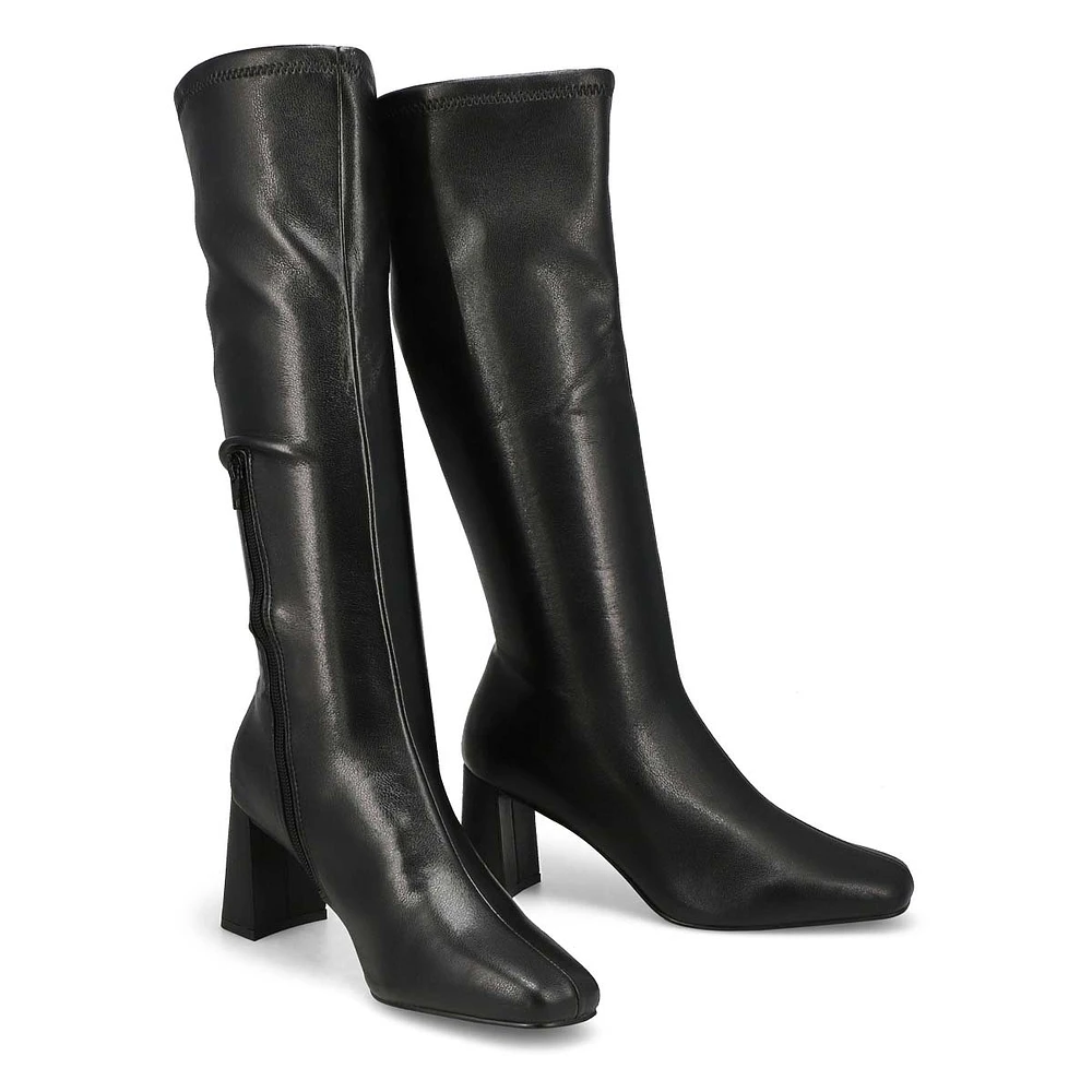 Womens  Holly Knee High Dress Boot - Black