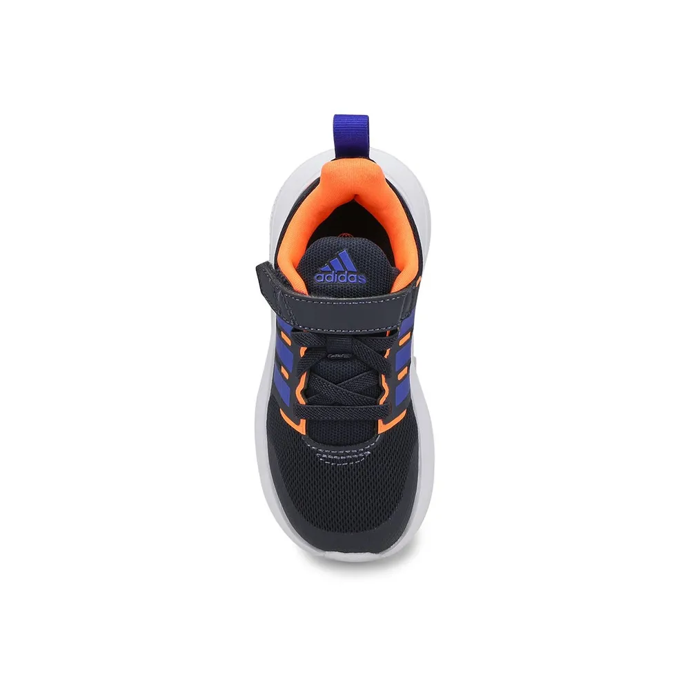 Infants FortaRun 2.0 EL Sneaker - Blue/Orange