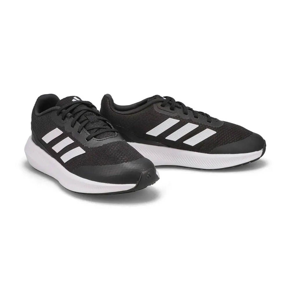Boys FunFalcon 3.0 K Sneaker - Black/White