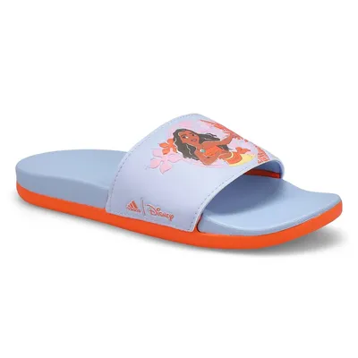 Kids Adilette Comfort Moana Slide Sandal - Blue