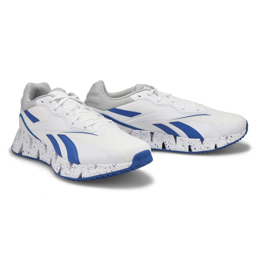 Mens Zig Dynamica 4 Sneaker -White/Blue/Grey