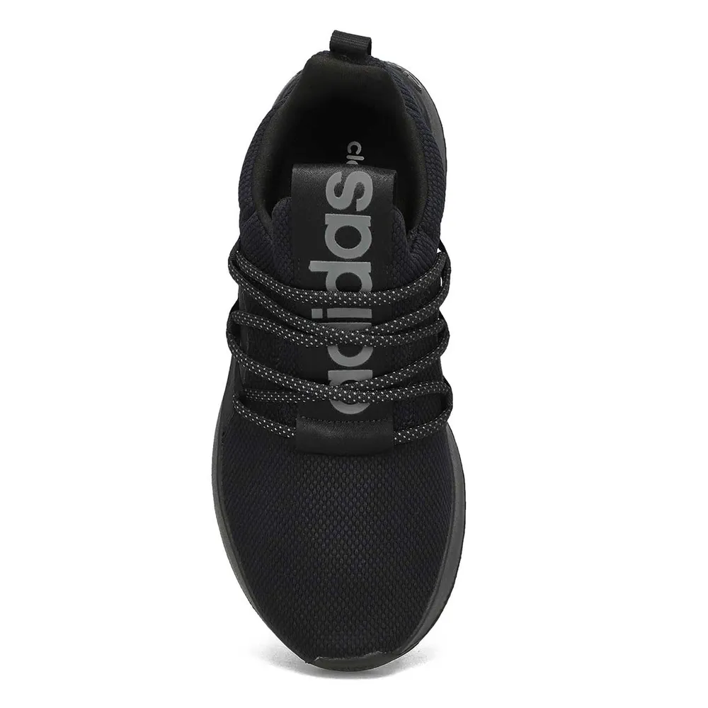 Mens Lite Racer Adapt 5.0 Wide Sneaker - Black/Black
