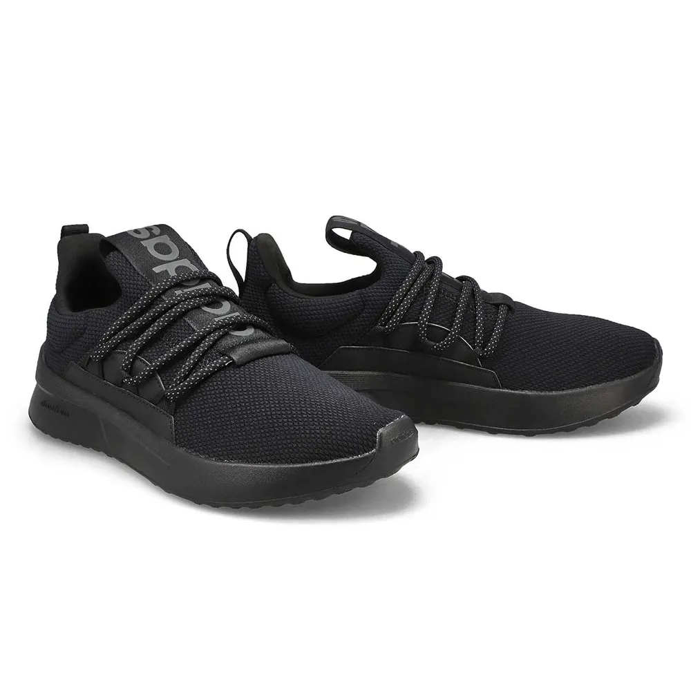 Mens Lite Racer Adapt 5.0 Wide Sneaker - Black/Black