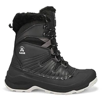 Womens Iceland F Waterproof Winter Boot - Black/White