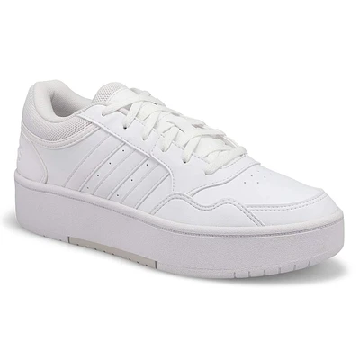 Womens Hoops 3.0 Bold Platform Sneaker - White/Grey