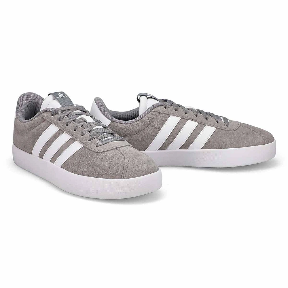 Mens VL Court 3.0 Lace Up Sneaker - Grey/White/White