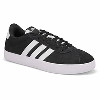 Mens VL Court 3.0 Lace Up Sneaker - Black/White/Black