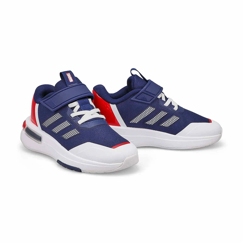 Kids Marvel Cap Racer EL K Sneaker - Blue/ White