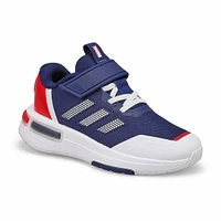 Kids Marvel Cap Racer EL K Sneaker - Blue/ White