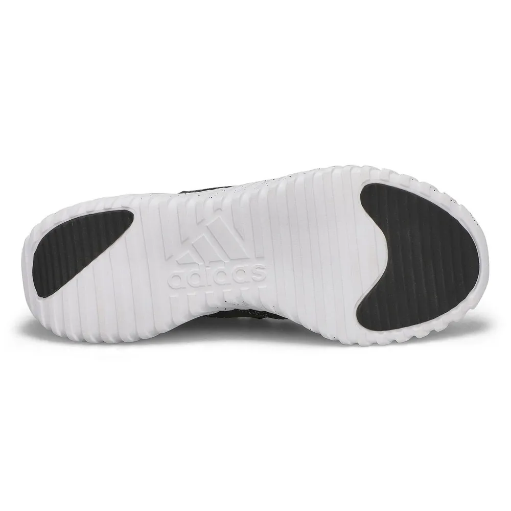 Mens Kaptir 3.0 Slip  On Sneaker - Black/Black/White