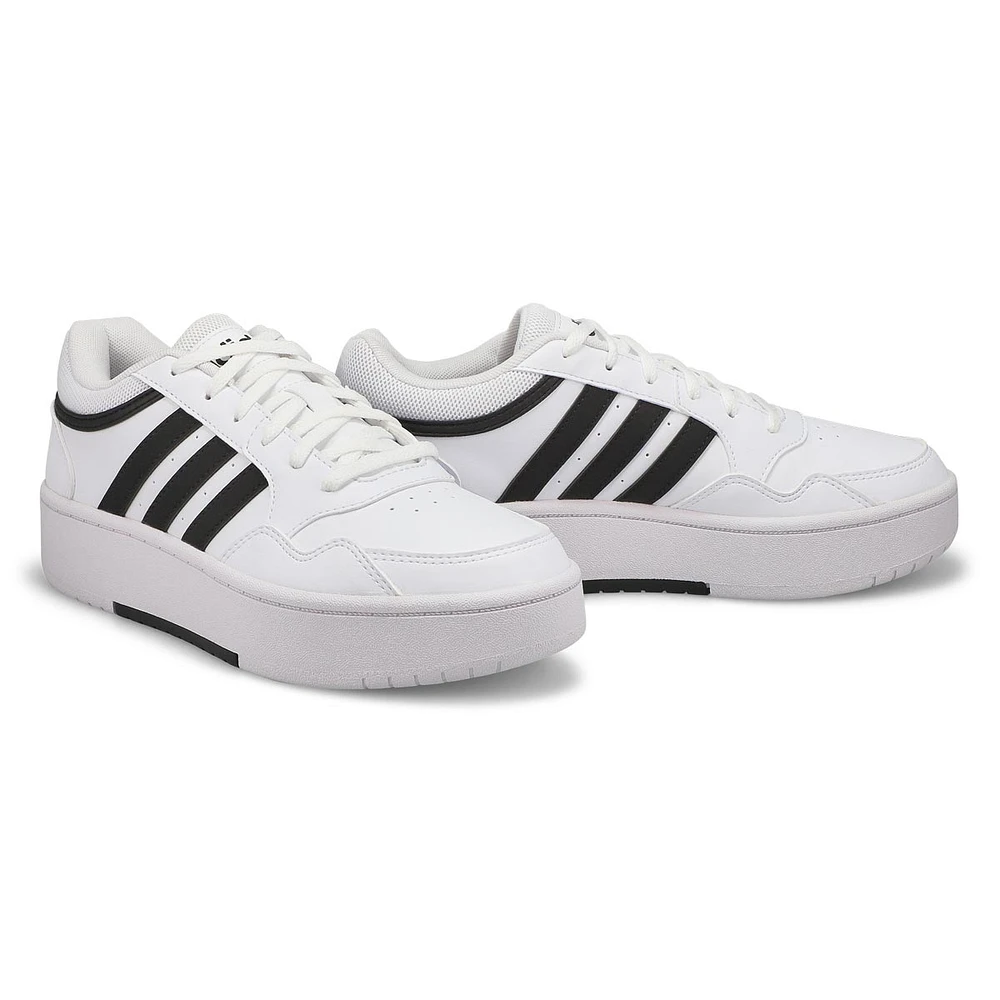 Womens Hoops 3.0 Bold Platform Sneaker - White/Black