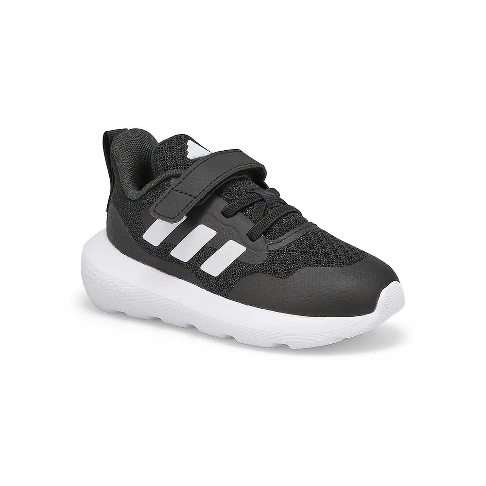 Infants FortaRun 3.0 EL I Sneaker- Black/White/Black