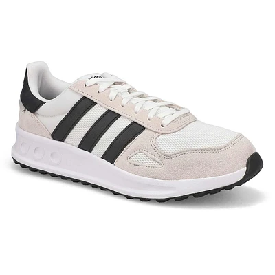 Mens Run 84 Lace Up Sneaker - White/Core Black/Crystal White