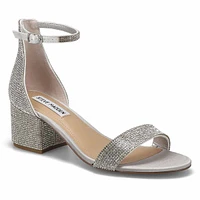 Womens Invest-R Dress Heel - Rhinestone