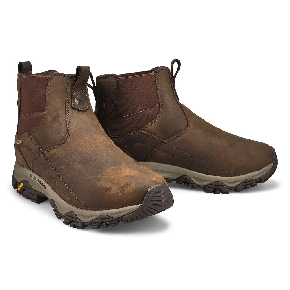 Mens Moab Adventure 3 Chelsea Waterproof Wide Winter Boot - Earth