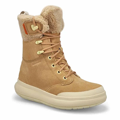 Womens Marquette Thermo Tall Zip Waterproof Boot - Tan