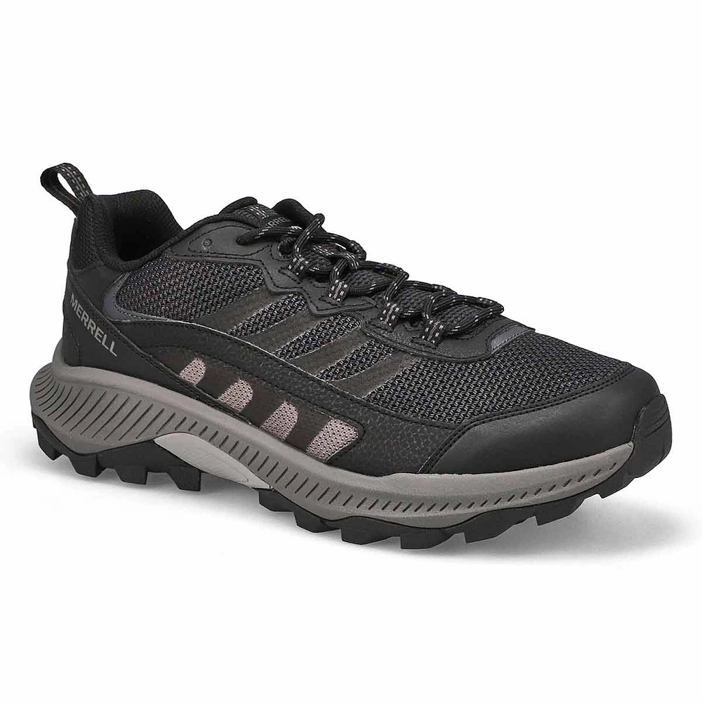 Mens Speed Strike 2 Lace Up Wide Hiking Shoe - Black