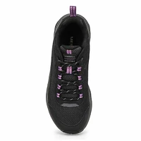 Womens Moab Speed Lace Up Hiking Shoe - Black