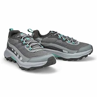 Womens Moab Speed Lace Up Hiking Shoe - Monument