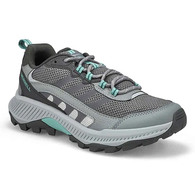 Womens Moab Speed Lace Up Hiking Shoe - Monument