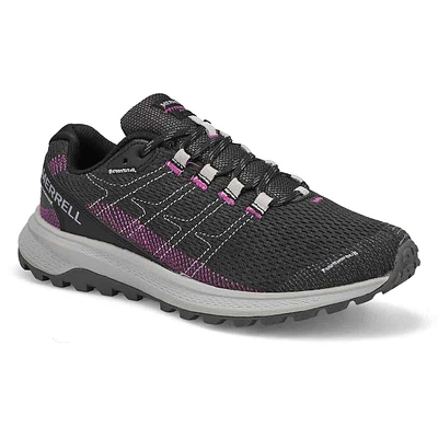 Womens Fly Strike Wide Hiking Sneaker - Black