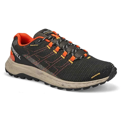 Mens Fly Strike Hiking Sneaker - Black/Tangerine